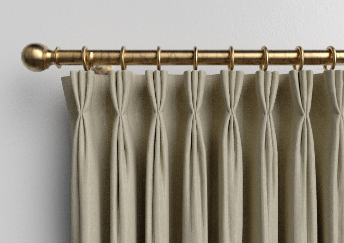 Harris, Light Khaki - Made to Measure Curtains - Image 10